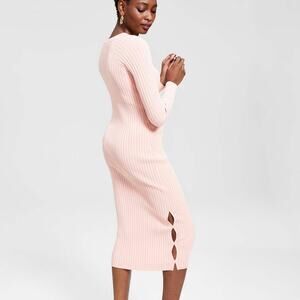 INC International Concepts Ribbed Midi Dress Size Small NWT